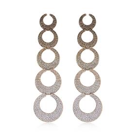 Roségold, Ohrringe, Al Coro Mezzaluna Ohrringe NE9173BWR