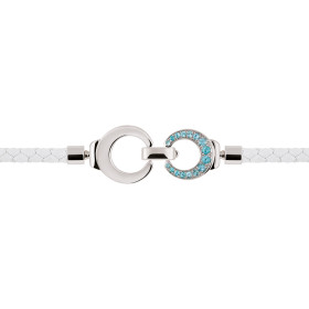 Weißgold, Armschmuck, Al Coro Mezzaluna Attrae Armband, Ref: BAL3BPW18_BA16W_BA17W_BA11WPW