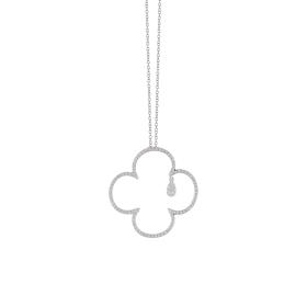 Weißgold, Halsschmuck, Al Coro Icon Collier C362WW