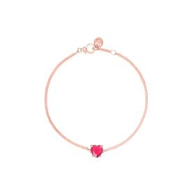 Roségold, Armschmuck, DoDo Armband Herz DBC3000-HEART-SR09R