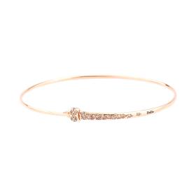 Roségold, Armschmuck, DoDo Armreif Essentials mit Stopper DBC0006-BANGL-DBR9R