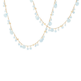 Gelbgold, Halsschmuck, Marco Bicego Paradise Halskette CB2585 AQ01 Y