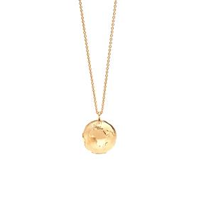 Gelbgold, Halsschmuck, Schmuckwerk Halskette Meine Welt OH194-GG