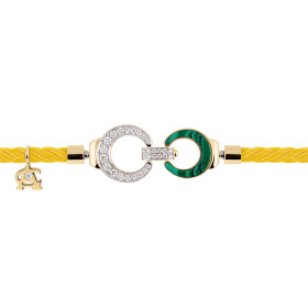 Gelbgold, Armschmuck, Al Coro Mezzaluna Attrae Armband, Ref: BACGAY18_BA15WY_BA18Y_BA12WMAY+ACY
