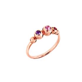 Roségold, Ringe, DoDo Ring Bollicine DAC3006-BOLLI-ZRI9R