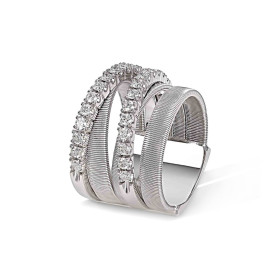 Weißgold, Ringe, Marco Bicego Masai Ring AG331 B W