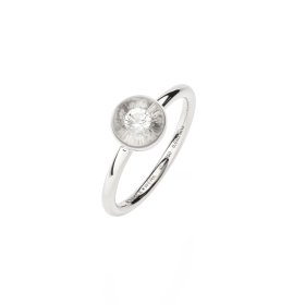 Weißgold, Ringe, Schmuckwerk Glasklar Ring DR1067-WG