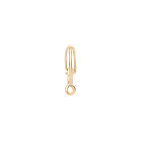 Gelbgold, Ohrringe, DoDo Creole Essentials DHB4000-HOOPS-000OG