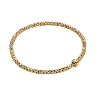 Gelbgold, Armschmuck, FOPE Prima Flex'it Armband, Ref: 01M08BX_BB_G_XGX_00L