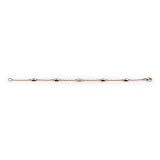 Roségold, Armschmuck, Al Coro La Piazza Armband, Ref: NB314WR