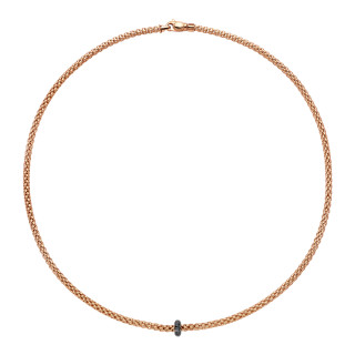 Roségold, Halsschmuck, FOPE Prima Halskette, Ref: 74508CX_BN_R_X1X_043