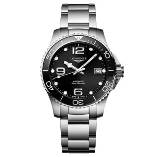 Damen- und Herrenuhr, Longines HYDROCONQUEST, Ref: L3.780.4.56.6