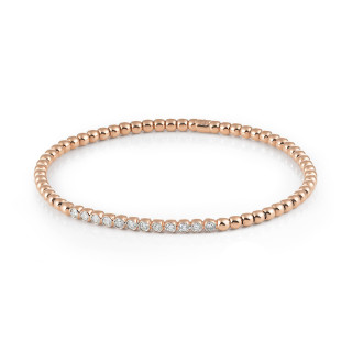 Roségold, Armschmuck, Al Coro Stretchy Armband, Ref: A701R