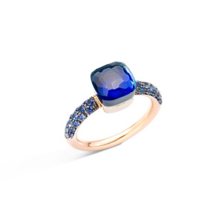 Roségold, Ringe, Pomellato Nudo Petit Ring, Ref: PAC3000O6BKRZALTL_46