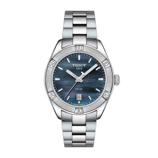 Damenuhr, Tissot PR 100 Sport Chic 36mm, Ref: T101.910.11.121.00