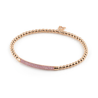 Roségold, Armschmuck, Al Coro Stretchy Armband, Ref: A350PSR17