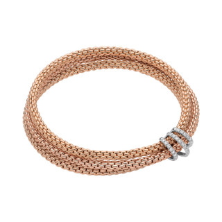 Roségold, Armschmuck, FOPE Prima Flex'it Armband, Ref: 75108BX_PB_R_XBX_0XL