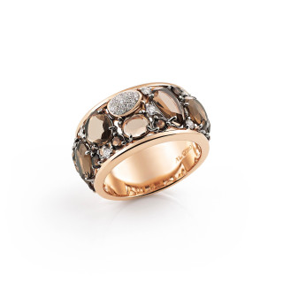Roségold, Ringe, Al Coro Candy Ring, Ref: NR8364SQR