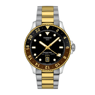 Herrenuhr, Tissot Seastar 1000 GMT 40mm, Ref: T120.852.22.051.00