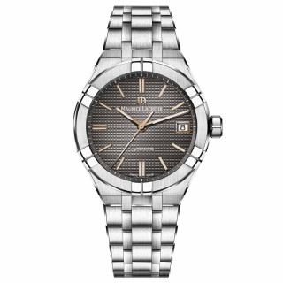 Damen- und Herrenuhr, Maurice Lacroix Aikon Automatic Date 39mm, Ref: AI6007-SS002-331-1