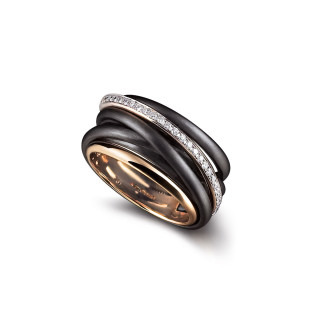 Roségold, Ringe, Al Coro Serenata Ring, Ref: R7209R
