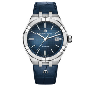 Damen- und Herrenuhr, Maurice Lacroix Aikon Automatic Date 42mm, Ref: AI6008-SS001-430-1