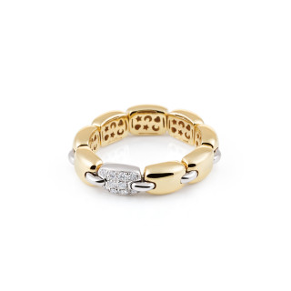 Gelbgold, Ringe, Al Coro  La Piazza Venezia Ring, Ref: NR3029GW