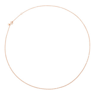Roségold, Halsschmuck, DoDo Halskette Essentials, Ref: DCB5013-CHAIN-0009R