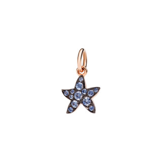 Roségold, Halsschmuck, DoDo Anhänger Stellina „Precious“, Ref: DMB5003-STARS-0ZA9R