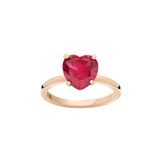 Roségold, Ringe, DoDo Ring Herz, Ref: DAB1006-100AM-0009R-55