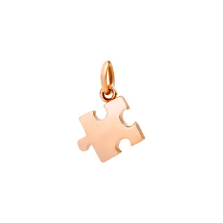 Roségold, Halsschmuck, DoDo Anhänger Puzzle, Ref: DMC1003-PZZLS-0009R