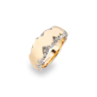 Rotgold, Ringe, Schmuckwerk Alpen Ring, Ref: GR315-RG-63