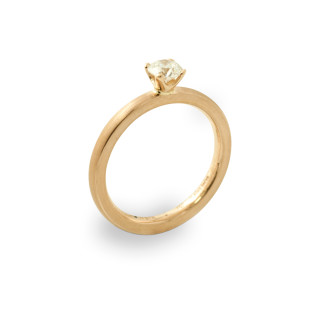 Gelbgold, Ringe, Schmuckwerk Alpen Solitärring, Ref: GT1524-GG-61