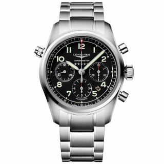 Herrenuhr, Longines LONGINES SPIRIT CHRONOGRAPH, Ref: L3.820.4.53.6