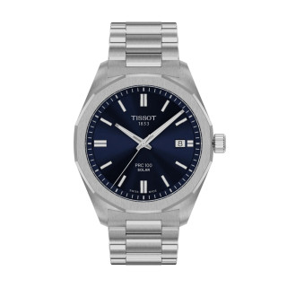 Herrenuhr, Tissot PRC 100 Solar 39mm, Ref: T151.422.11.041.00