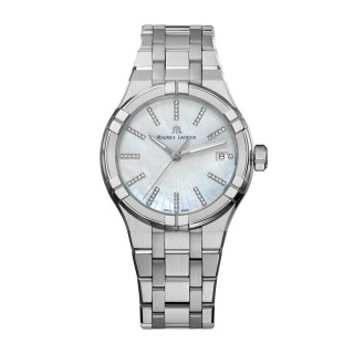 Damenuhr, Maurice Lacroix Aikon Quartz Date 35mm, Ref: AI1106-SS002-170-1