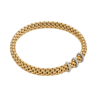 Gelbgold, Armschmuck, FOPE Vendôme Flex'it Armband, Ref: 59202BX_PB_G_XBX_00L