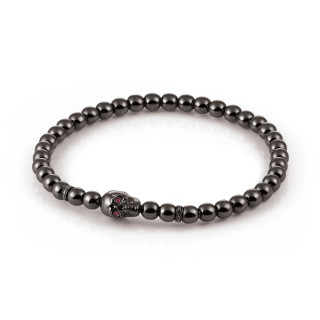 Weißgold, Armschmuck, Al Coro Stretchy Men Armband, Ref: A236B18