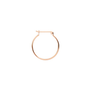 Roségold, Ohrringe, DoDo Creole Essentials, Ref: DOC5020-HOOPS-0009R
