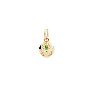 Gelbgold, Halsschmuck, DoDo Anhänger Würfel, Ref: DMC6010-DICES-0TZ9G