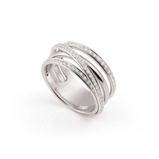 Weißgold, Ringe, Al Coro Serenata Ring, Ref: R7653WW