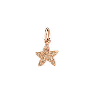 Roségold, Halsschmuck, DoDo Anhänger Stellina „Precious“, Ref: DMB5003-STARS-DBR9R