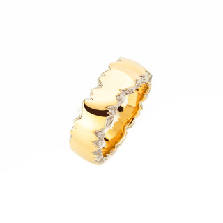 Gelbgold, Ringe, Schmuckwerk Alpen Ring, Ref: GR815-GG-48