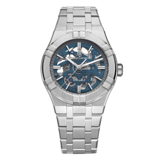 Damen- und Herrenuhr, Maurice Lacroix Aikon Automatic Skeleton, Ref: AI6007-SS002-031-1
