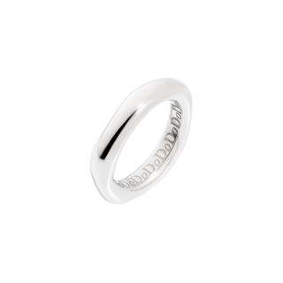 Silber, Ringe, DoDo Unregelmäßiger Bandring Essentials, Ref: DAB6004-IRREG-000AG-52