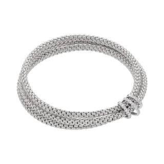 Weißgold, Armschmuck, FOPE Prima Flex'it Armband, Ref: 75108BX_PB_B_XBX_0XL