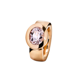 Rotgold, Ringe, Jochen Pohl Morganit Ring, Ref: 4000XXS-RG-Morganit