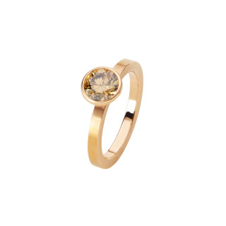 Rotgold, Ringe, Schmuckwerk Alpen Solitärring, Ref: GT534-RG-BB-55