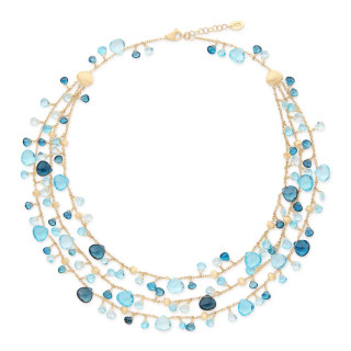 Gelbgold, Halsschmuck, Marco Bicego Paradise Halskette, Ref: CB2593_TP01_Y