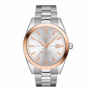 Herrenuhr, Tissot Gentleman Goldlünette 40mm, Ref: T927.407.41.031.00